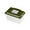 Green, variant on Standard Faunarium Reptile Tank Transport Portable Habitat Feeding Boxes with Handle for Gecko