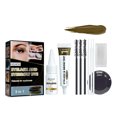 thumbnail image 1 of EELHOE Kit de tinte semipermanente para cejas y pestañas, resistente al agua, a prueba de manchas, para cejas, 1 of 7