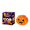 Halloween Dumpling Squishy#02, variant on Halloween Dumpling Squishy Blind Box,Glitter Stress Relief Squeeze Balls, Mystery Surprise Fidget Toy for Halloween Party Favors