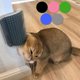thumbnail image 2 of Cats Groomer Self Brush Corner Dog Massage Self Comb Wall Corner Rubs Catnip The Face With A Tickling Comb Pet Grooming Supply ShopWise Round, 2 of 10