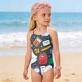 thumbnail image 6 of Grblisyd Girls Swimsuits Quick Dry Crossback One Piece Beach Swimwear Bathing Suit with Adjustable Strap 4-13Years, 6 of 6