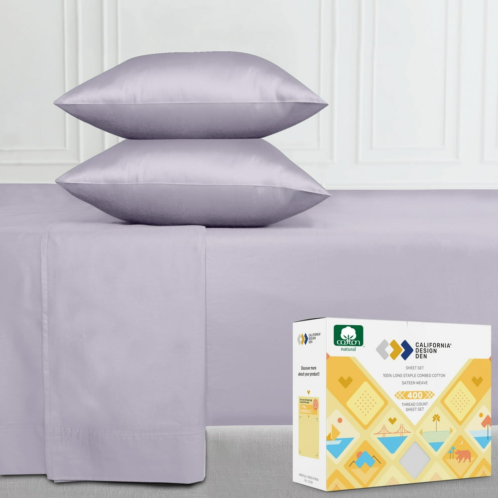 California Design Den Long-Staple Combed Pure Natural Cotton Bedding