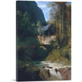 thumbnail image 1 of ARTCANVAS Gorge Near Amalfi 1831 Canvas Art Print by Carl Blechen - Size: 26" x 18" (0.75" Deep), 1 of 9