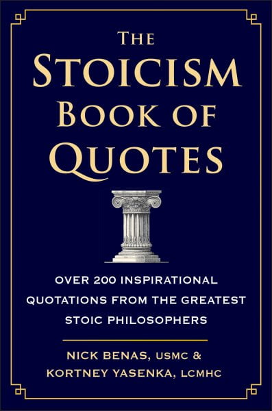 Daily Stoic Wisdom Cards – 44 Karten Mit Inspiration Zu Resilienz & Disziplin, Inkl. Holzständer