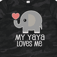 thumbnail image 4 of Inktastic My Yaya Loves Me Grandchild Boys or Girls Toddler T-Shirt, 4 of 5
