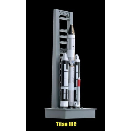 Titan Rocket - Titan III Rockets w/Launch Pads Set (1/400) New