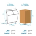 thumbnail image 4 of Lavadora Atvio 19 Kg Rosa Semiautomática Carga Superior, 4 of 4