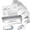 Gray PRT, variant on HPRT 610Pro Portable Thermal Printer - 300DPI Wireless Bluetooth Inkless Printer for Travel, Office, and Home, Supports US Letter & A4