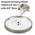 thumbnail image 3 of dmsphd CBN Grinding Wheel 8 inch 180 Grit, 1" Wide, 5/8" Arbor, Suitable for All Kinds of 8-inch Bench Grinders, 3 of 5