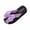 Purple, variant on BADHUB Women's Flower Casual Flip Flops Boho Open Toe Slip On Bowknot Flat Dressy Sandals Beach Vacation Slippers Beige 40