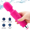 pink, variant on DEBGFS Holiday Clearance Mini Powerful Magic Cordless Wand Massager Powerful Vibrate Wand Massager for Neck Shoulder Back Body Massage,pink