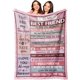 thumbnail image 1 of LHSHID Long Distance Friendship Gifts for Women Friends Gifts for Best Friends Women Best Friend Birthday Gifts for Women Friendship Unique Christmas Birthday BFF Bestie Gifts Blanket 50"x60", 1 of 7