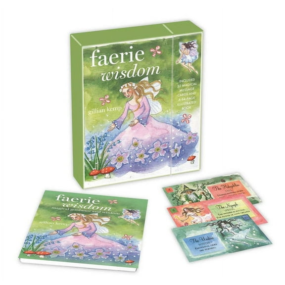 Faerie Wisdom: Includes 52 Magical Message Cards and a 64-Page Illustrated Book, (Paperback)