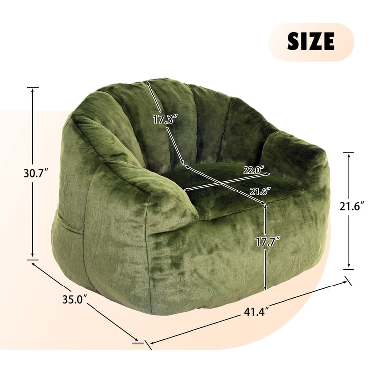 Jopath Oversized Bean Bag Chair for Adults and Kids,Bean Bag Sofa