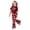 A01-Red, variant on LRen Girls Outfits Size 10-12 Youth Sets Animal Print Short Sleeve T-Shirt and Elastic Waist Pants Outfits Set Crewneck Loose Lounge Wear Two-Piece Set Preppy Clothes Valentines Day Classroom Gifts
