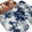 Blue, variant on Area Rug for Living Room, Blue Tie-dye Non-Slip Indoor Large Carpet for Bedroom/Dining Room, Vintage Rustic Abstract Painting Art Washable Low-Profile Rectangle Floor Runner Rugs - 6 x 9 Ft