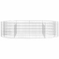 thumbnail image 4 of vidaXL Gabion Raised Bed Galvanized Iron 78.7"x39.4"x19.7", 4 of 7
