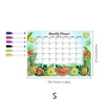thumbnail image 2 of tableau Magntique Motifs De Fruits Avec Stylo (petit), Transparent Effaable, Tableau D'criture En Acrylique, Pointes De Mmo, 2 of 5