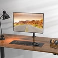 thumbnail image 2 of Soporte Monitor Individual WALI Negro Ajustable para Escritorio y VESA 75 & 100mm, 2 of 10