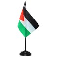 thumbnail image 1 of Ensemble de Drapeaux de Bureau Palestine Deluxe – 6 x 4 Pouces, 1 of 7