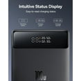 thumbnail image 5 of Baseus Power Bank 20000mAh 100W Fast Charging Portable Charger with Digital Display, Blade HD Slim Battery Pack for Laptop, Phone, Switch Black, 5 of 16