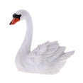 thumbnail image 3 of 2 Unids/set Mini Escultura de Cisne Modelo de Cisne para Decoración de Adornos para El Hogar, 3 of 9