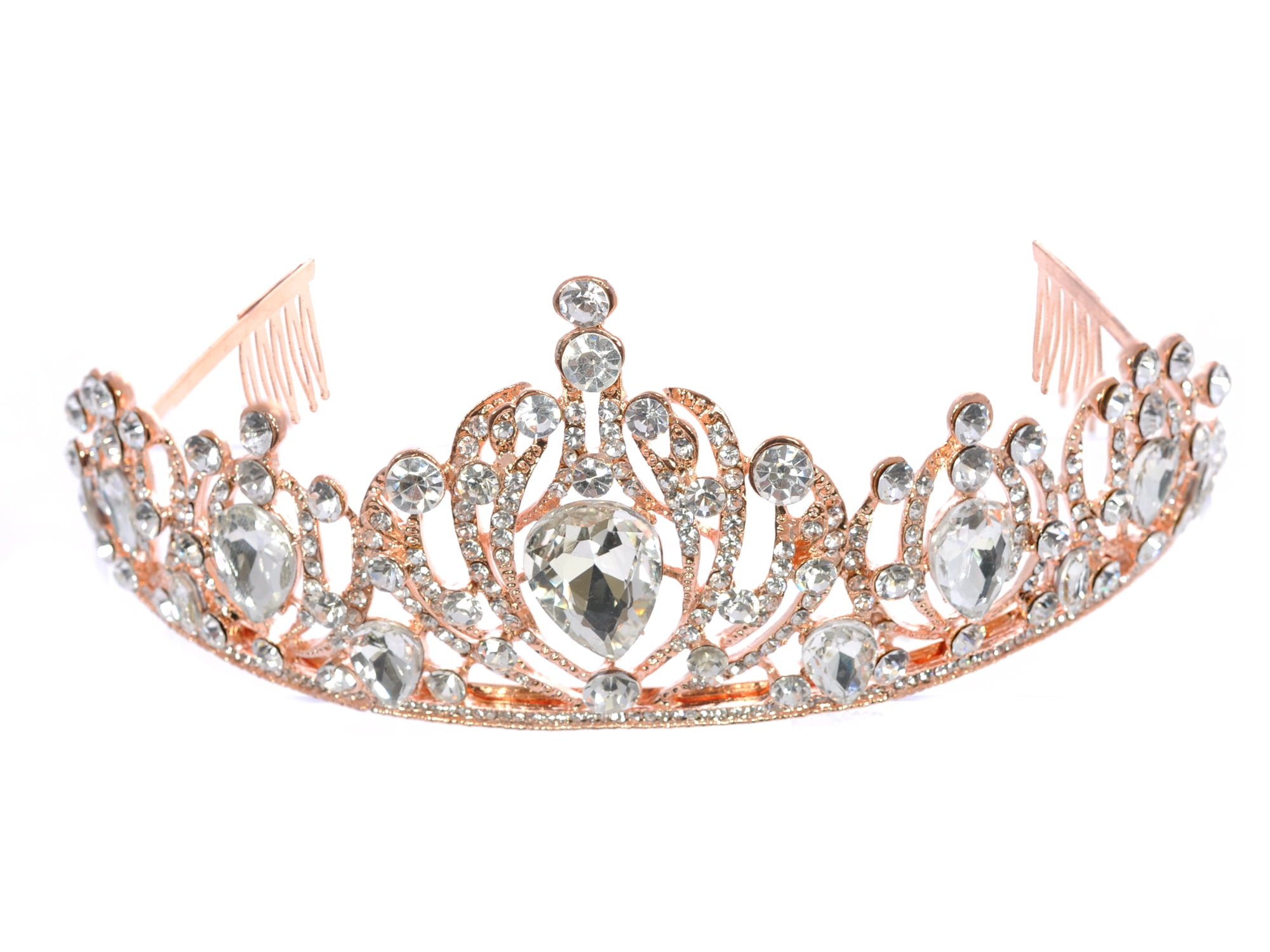 Tiara Wedding Rhinestone Princess Headpiece Crown Pageant Birthday