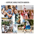 thumbnail image 6 of Sikiie Red And Blue Flame Wave Dragon Basketball Jersey Reversible Men's Mesh Athletic Sports Shirts Training Practice S-4XLSmall, 6 of 6