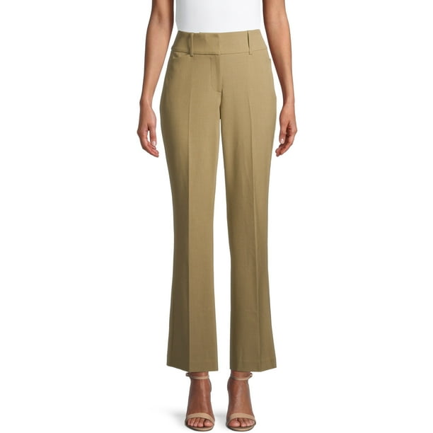 Time and Tru Women's Bootcut Trousers - Walmart.com