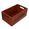 thumbnail image 5 of Boîte en Bois pour Caisse de Rangement de Bureau Rétro, 5 of 5