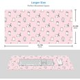 thumbnail image 3 of Cute Desk Mat Cartoon Desk Pad Mouse Pad Kawaii Large Pink Cats Gaming Mousepad XXL Laptop Keyboard Desktop Writing Pad for Girls Students 31.5"X15.7", 3 of 6