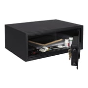 Stack-On Extra-Wide Personal Safe with Electronic Lock – Interior Light, Alarm