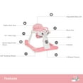 thumbnail image 6 of Dream on Me 2-in-1 Charlie Car Walker in Pink, 6 of 19