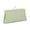 Fresh Green, variant on RFID Kiss Lock Wallet, Solid Color Multi-card Slots Card Holder, Genuine Cow Leather Clutch Purses for Women 3468
