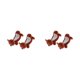 thumbnail image 4 of Qarigey Figuras de hockey sobre hielo con diseño de animales Oso 2piezas, 4 of 4