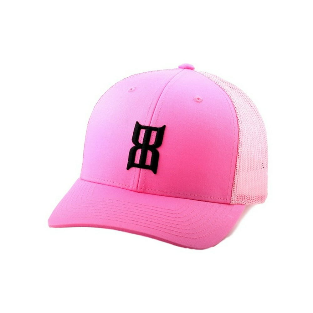 Bex Hat Womens Fitted Logo Baseball Cap Trucker OSFA Pink BEX-PPC ...