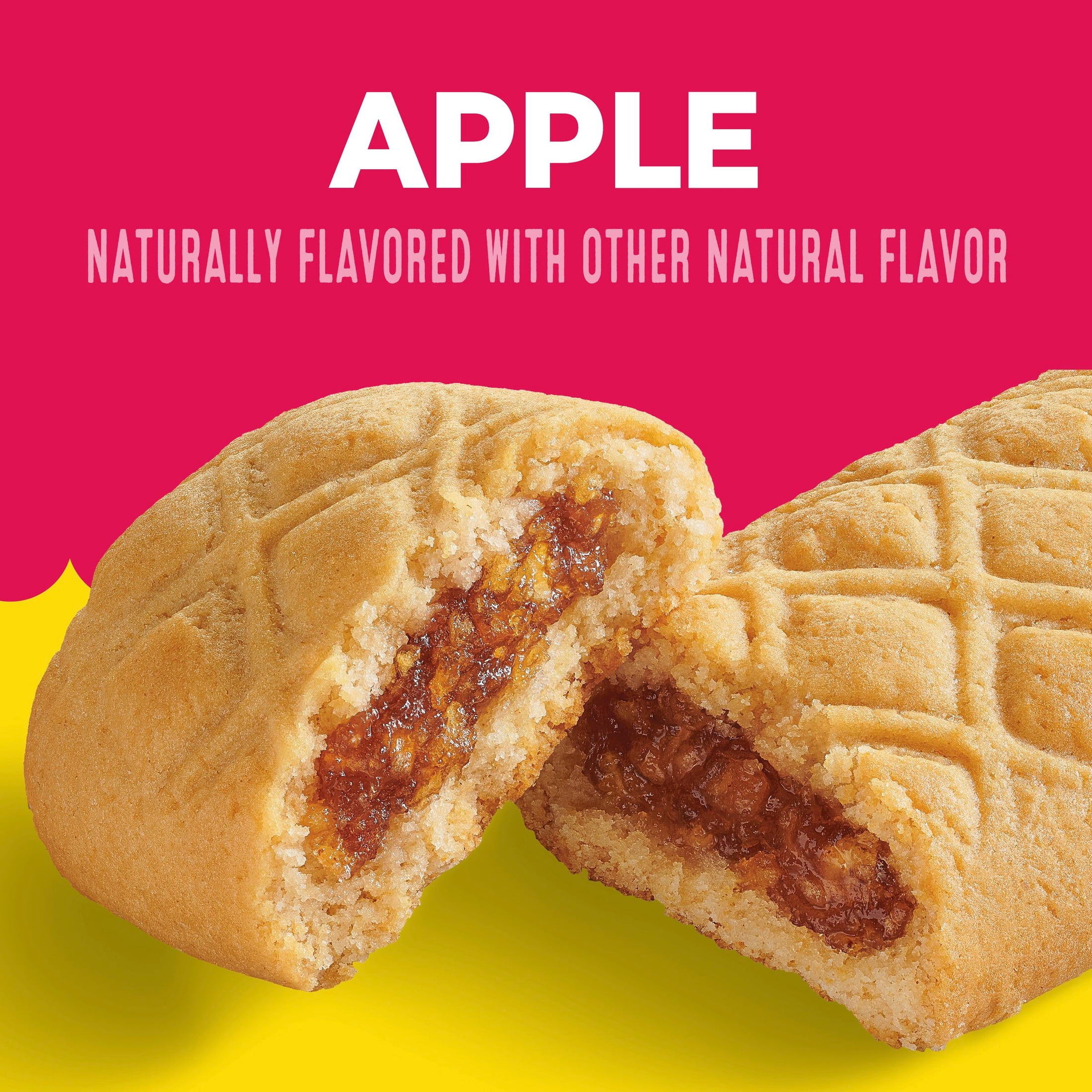 (8 pack) Mott's Soft Baked Apple Filled Bars, Apple Flavor Snacks, 5 Count, 6.55 oz