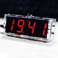 thumbnail image 4 of Reloj digital LED DIY, kit electrónico LED digital DIY de 4 dígitos, reloj, reloj electrónico digital de máxima eficiencia, 4 of 12