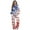 American Flag Splash Print, variant on Leopard Print Beige Orange 2 Piece Sets for Women Trendy Sweatsuits Turtleneck Pullover Oversized Sweatshirts Casual Wide Leg Sweatpants with Pockets Athletic Tracksuit, XS