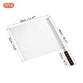 thumbnail image 2 of Unique Bargains Football Linesman Arbitre Drapeau Acier Inoxydable Pole Éponge Grip, Blanc 2 Pack, 2 of 5