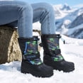 thumbnail image 4 of Dream Pairs Boys & Girls Water-Resistant Mid-Calf Boots Winter Snow Style for Toddler/Little/Big Kids, 4 of 6
