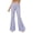 Grey, variant on EDFBUYKRS Female Women Pants Casual Women Pants Casual Work Sets Women's Casual Flared Pants High Waist Wide Leg Trousers for Daily Workout and Outdoor Activities Comfortable Stretchy Bootcut Pants S