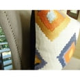 thumbnail image 3 of Plutus Native Trail Cayenne Handmade Throw Pillow, 3 of 4