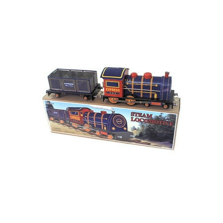 Alexander Taron Tin Locomotive and Car Toy