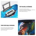 thumbnail image 4 of Ice Blue Ocean Sea Turtle Luggage Cover Anti Scratch, Elastic Suitcase Protector Suitcase Covers for Luggage Fits 18-32 Inch Luggage, 4 of 5