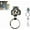 Z, variant on Modern Keychain Belt Clip For Men AntiScratch Metal Key Organizers With Letter Design Quick Attach Keyring Holder