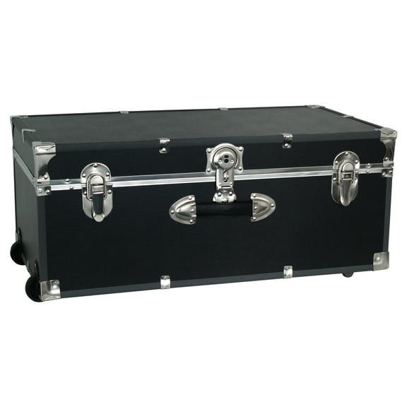 Seward Rover 30" Trunk with Wheels & Lock, Black
