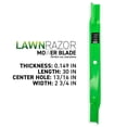 thumbnail image 2 of LawnRAZOR High Lift Blade for Murray 30 inch 56246E701 3 Pack 810-CBL2321D, 2 of 6