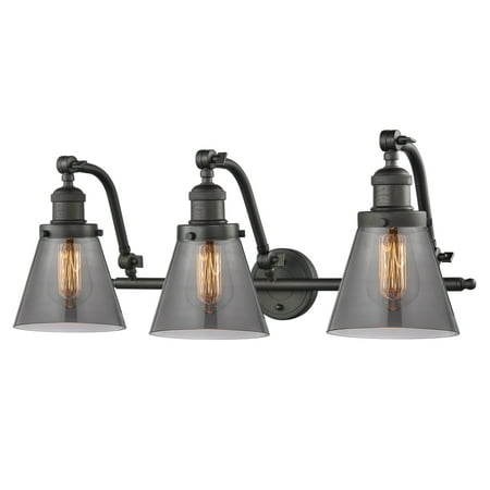 

Innovations Lighting 515-3W Small Cone Small Cone 3 Light 28 Wide Bathroom Vanity Light -
