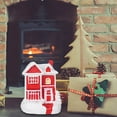 thumbnail image 4 of Christmas Decorations European Christmas Small Houses Resin Decorations Home Desktop Decoration, 4 of 5